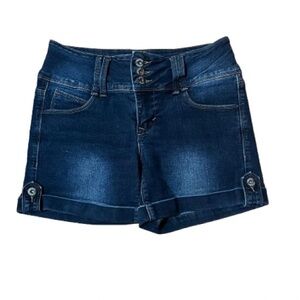 Thorn Universal Denim Blue Cuffed Jean Women's Shorts Size 6